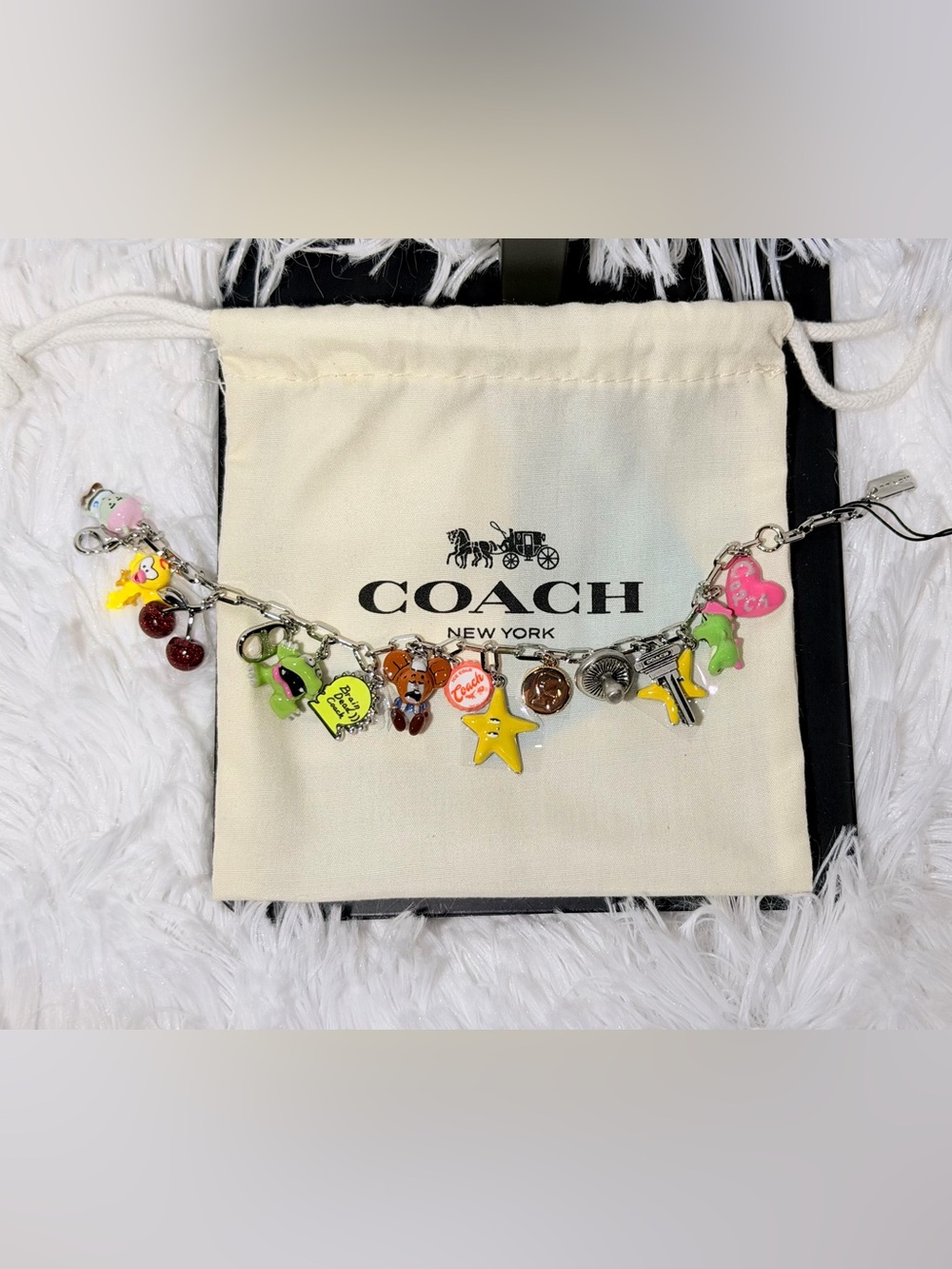 Coach | Brain Dead Charm Bracelet NWT - Picture 2 of 3